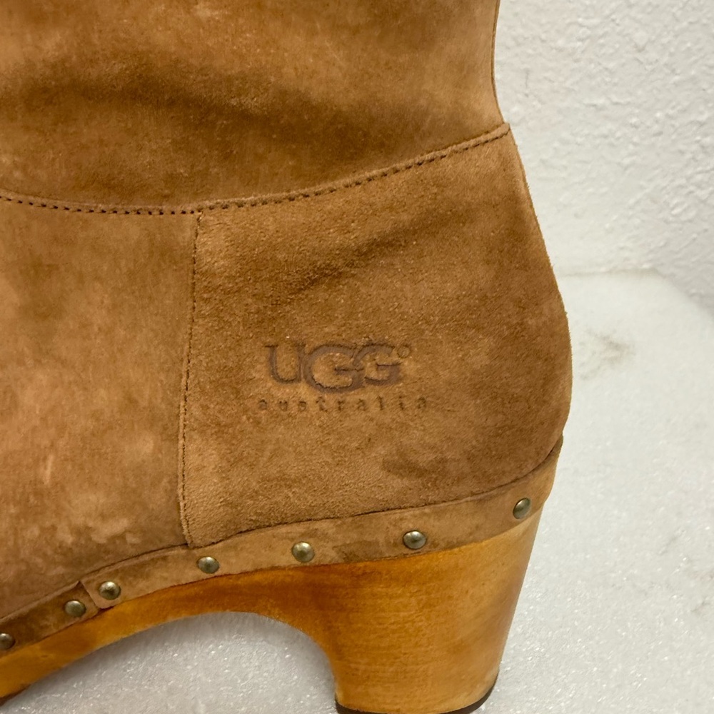UGG Rosabella Tall Suede Boots. Soze 10 - Picture 5 of 7